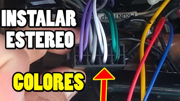 Guía paso a paso: Cómo conectar los cables del estéreo al auto ...